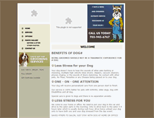 Tablet Screenshot of dogsharp.com